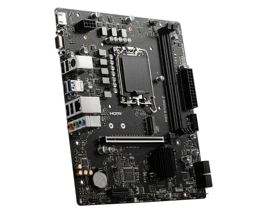 MSI Pro B760M-E DDR4 Motherboard