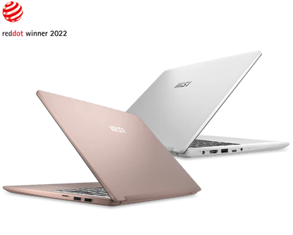MSI Laptop Modern 14 - C12M i5 12th Gen, 8 GB RAM, 512 GB SSD, Windows, MS Office, Silver, 14" Dsiplay
