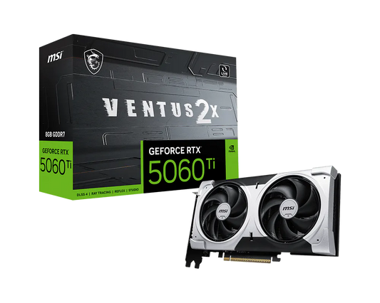 MSI GeForce RTX™ 5060 Ti 8G VENTUS 2X PLUS