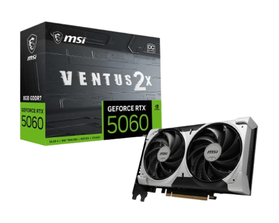 MSI GeForce RTX 5060 8G VENTUS 2X OC V1
