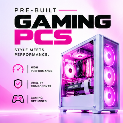 AMD Ryzen 5 5600X Gaming PC - 16GB RAM, 1TB SSD, 5060 8 GB Graphic Card