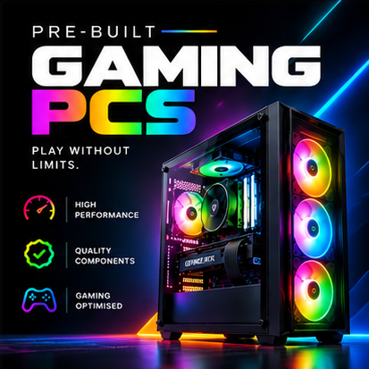 AMD Ryzen 5 5500GT Gaming PC - 8GB RAM, 1TB SSD, 5060 8GB Graphic Card
