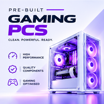 Intel Core i5-14400F Gaming PC - 32GB RAM, 1TB SSD