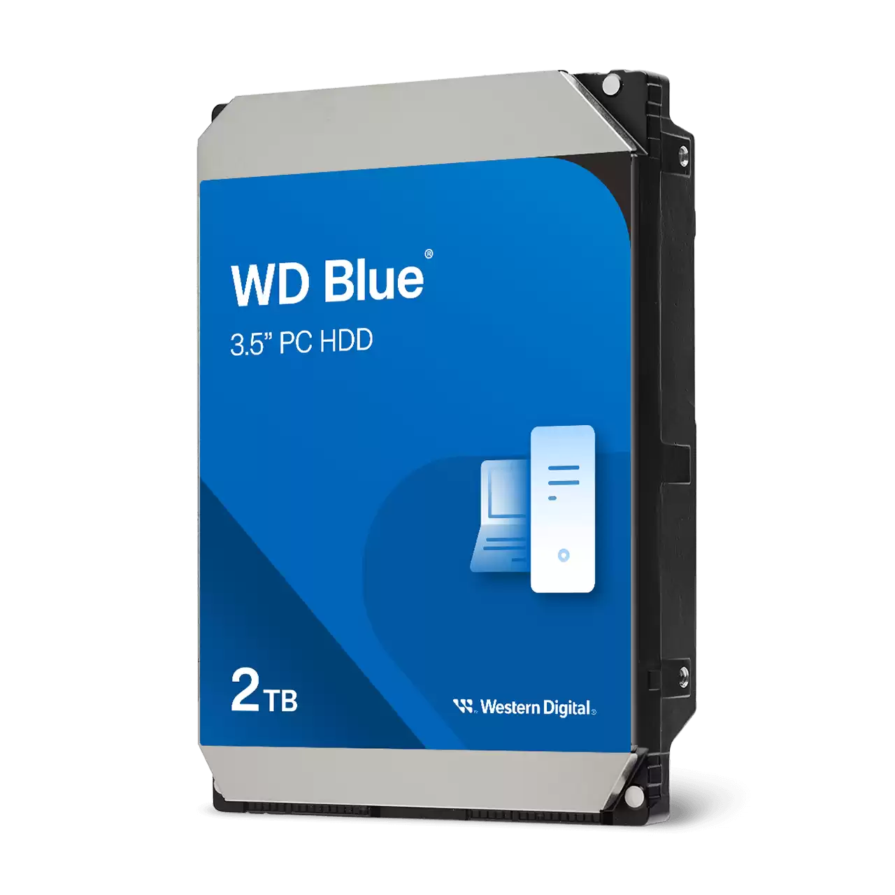 WD Blue PC Desktop Hard Drive - 2TB
