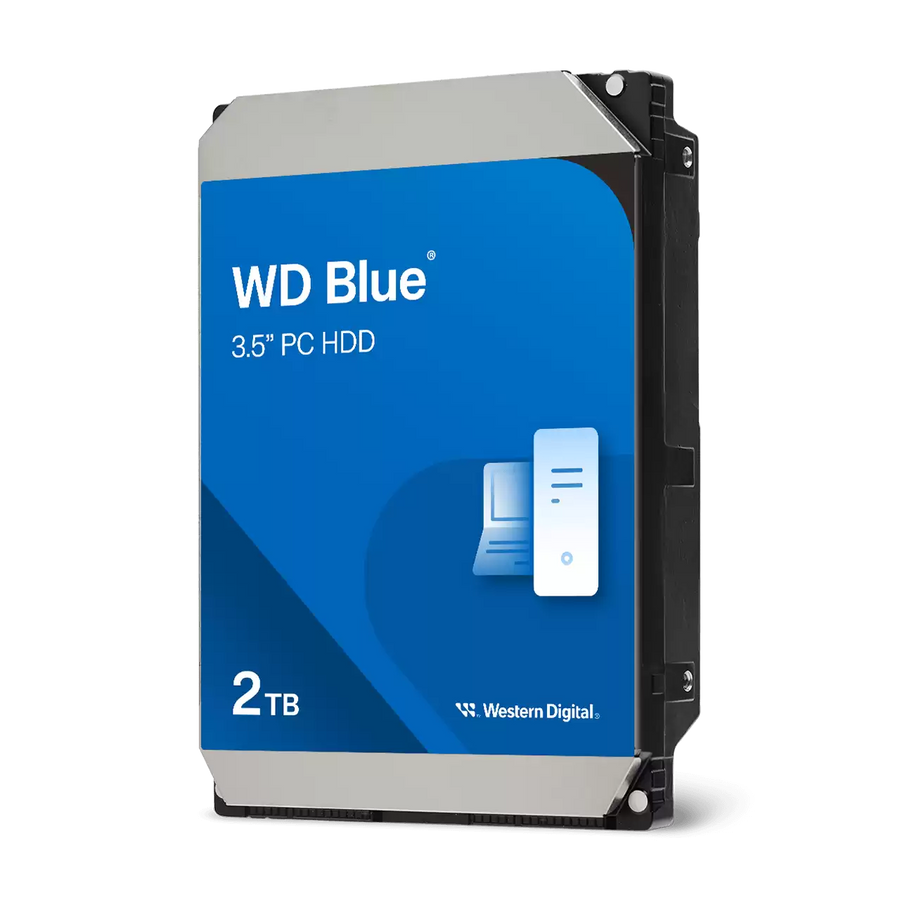WD Blue PC Desktop Hard Drive - 2TB