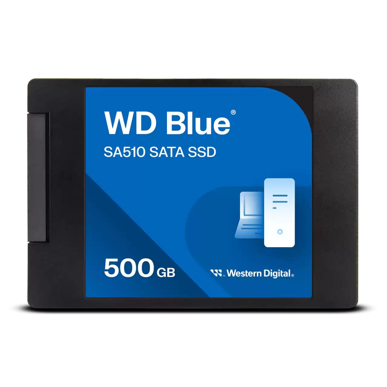 WD Blue SA510 SATA SSD 2.5”/7mm Cased - 500GB