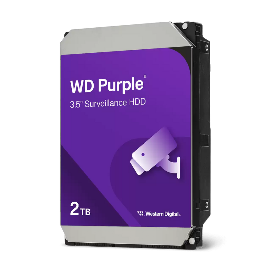 WD Purple Surveillance Hard Drive - 2 TB